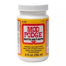 Mod Podge Pegamento Barniz Sellador Decoupage Mate 236ml