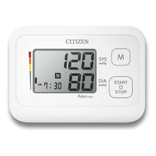 Tensiómetro Digital De Brazo Automático Citizen Chu-304 Blanco