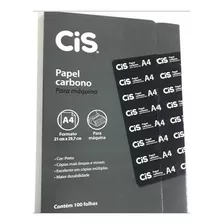 Folha De Carbono Preto A4 Cis Pct C/100 Un