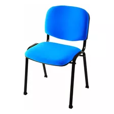 Silla De Escritorio Rastasabalero Sillas Sapt Azul Con Tapizado De Cuero Sintético