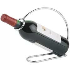 Soporte Para Botella De Vino En Platina Caja De Regalo3010