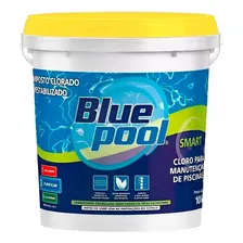 Balde De Cloro Bluepool 10 Kg Estabilizado Para Piscina