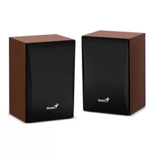 Parlantes Genius Sp-hf380bt Bluetooth Madera Tranza