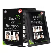 10 Shampoo Tinte Cabello Dexe Canas Negro En Sólo 5 Minutos