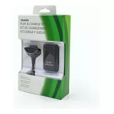 Kit Carga Y Juega Xbox 360 + Horas 4800 Mah Cable Y Ba 10pzs