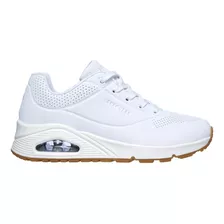 Zapatilla Skechers Uno - Stand On Air Blanco Mujer