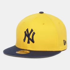 Gorra New Era New York Yankees Amarilla 6 7/8 Niños 7 -13 A