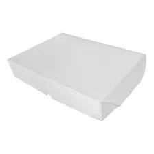 Caixa De Papel Para Presente Branco 22x15,5x5 60 Unidades R1