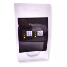 Kit 2 Protectores De Voltaje Casa 80a 120v Ajustable + Caja