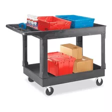 Carrito Utilitario - 114x64x84 Cm, Negro - H-2504bl - Uline