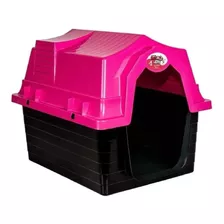 Casa Casinha Pet Cachorro Cães Gatos Pequeno Porte Nº1 Rosa