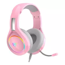 Headset Gamer Havit Gamenote H2232d Rgb Rosa