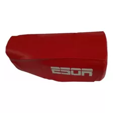 Capa Do Banco Honda Xl 250 Mod Original Vermelho Com Escrita