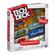 Kit Skate De Dedo Com 6 Shapes Chocolate Techdeck Sunny 2892