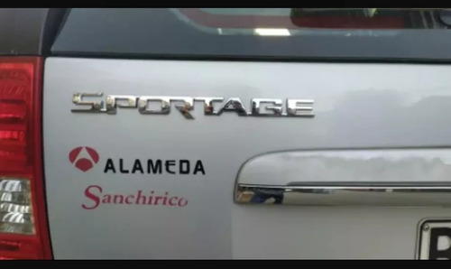 Logo Sportage, Cromado, Con Adhesivo Foto 4