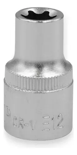 Llave Tubo Torx Hembra Bremen E16 - Enc 1/2 4110 Color Gris