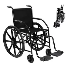 Cadeira De Rodas Dobrável Cds 101 Pneu Antifuro Frete Grátis