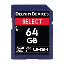 Delkin Devices Tarjeta De Memoria Select Sdxc Uhs-i (v30) De