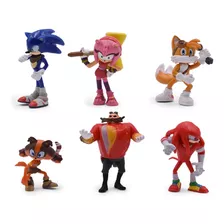 Sonic Set 6 Figuras Modelo 2