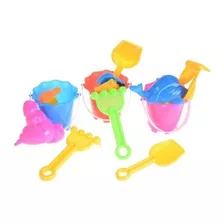 6pcs Arena Playa Juego Juguetes Set Niños Niños Playa Balde 