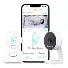 Monitor De Bebé Inteligente Sense-u 3+cámara, Audio Y Vídeo