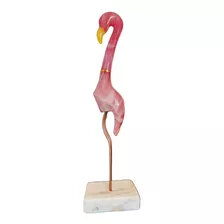 2 Piezas De Adorno De Jardín Decorativo Flamingo Animal