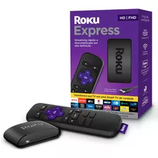 Aparelho Roku Express Conversor Tv Em Smart Tv P/ Ver Série