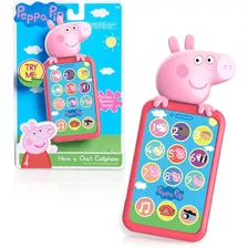 Juguete Peppa Pig Teléfono Celular Con Sonidos Original