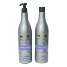  Yellow Silver Shampoo 500 Ml + Acondicionador 500 Ml