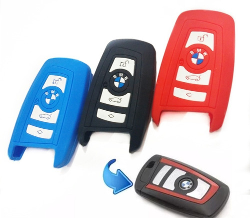 Funda Silicon Llave Smartkey Bmw Serie 3 4 5 X1 X3 X5 Foto 6