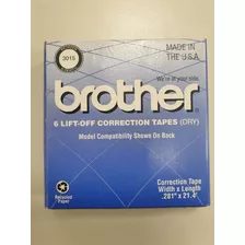 Correctora Para Maquina De Escribir Brother Caja X6 Unidades