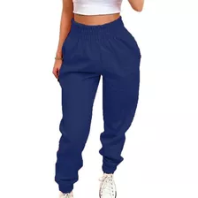 Calca Jogger Calça Moletom Feminino Flanelada Blogueira