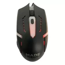 Mouse Gamer E Streamer Led Made Basic Potente Para Jogos