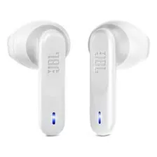 Auriculares Inalámbricos Jbl Wave Flex Bluetooth Tws Color Blanco