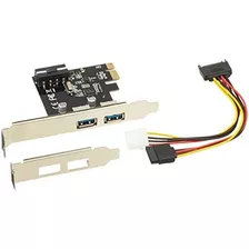 Tarjeta Interna Visiontek 2 Port Usb 3.0 Pcie Sff - 900598