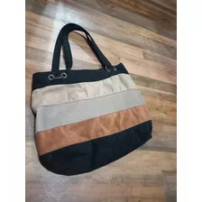 Bolso/cartera Simil Gamuza 45x40 Grande 