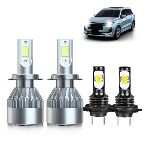 * Kits De Faros 6000k Led Para Peugeot/benz/mg/alfa Romeo Alfa Romeo 156