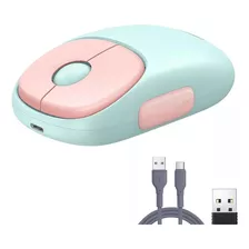 Mouse Inalámbrico Recargable 2.4g Bluetooth 5 Botones Ugreen