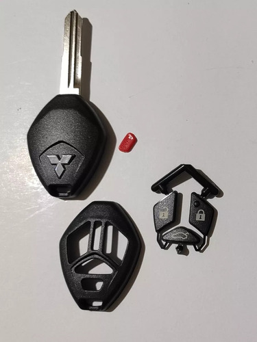 Carcasa De Llave Lancer Mitsubishi + Funda Silicona Regalo Foto 4