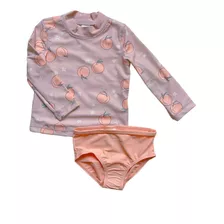 Conjunto Carters Roupa De Banho Menina 2 Peças Proteção Uv 