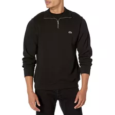 Sudadera Lacoste Original Negra Hombre Casual Importada 1