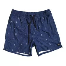 Short De Baño Rvca Elastic Tropicalia 99137403 Caz