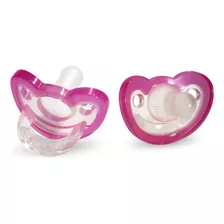 Jollypop Baby Pacifier Single Pack Sin Perfume, Rosado