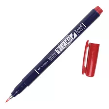 Rotulador Punta Pincel Red Ws-bh25 Fudenosuke Tombow