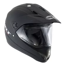 Capacete Para Moto Cross Helt Cross Cross Vision Preto-fosco Tamanho 62 