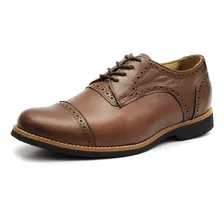 Sapato Social Oxford Masculino Em Couro Veneza - Shoes Grand