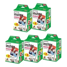 Filme Instax Mini 7s Mini 9 / Mini 11 - 100 Poses Colorido