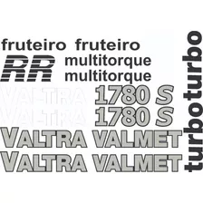 Decalque Faixa Adesiva Trator Valtra Valmet 1780 S Fruteiro