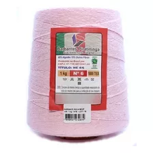 Barbante Colorido Ou Cru 1kg Fio 6 - Escolha As Cores Cor Rosa Bebê