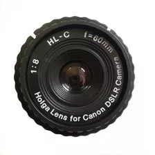 Holga Hl-c 2.362 In F/8 Lente Para Camara Reflex Canon Ne